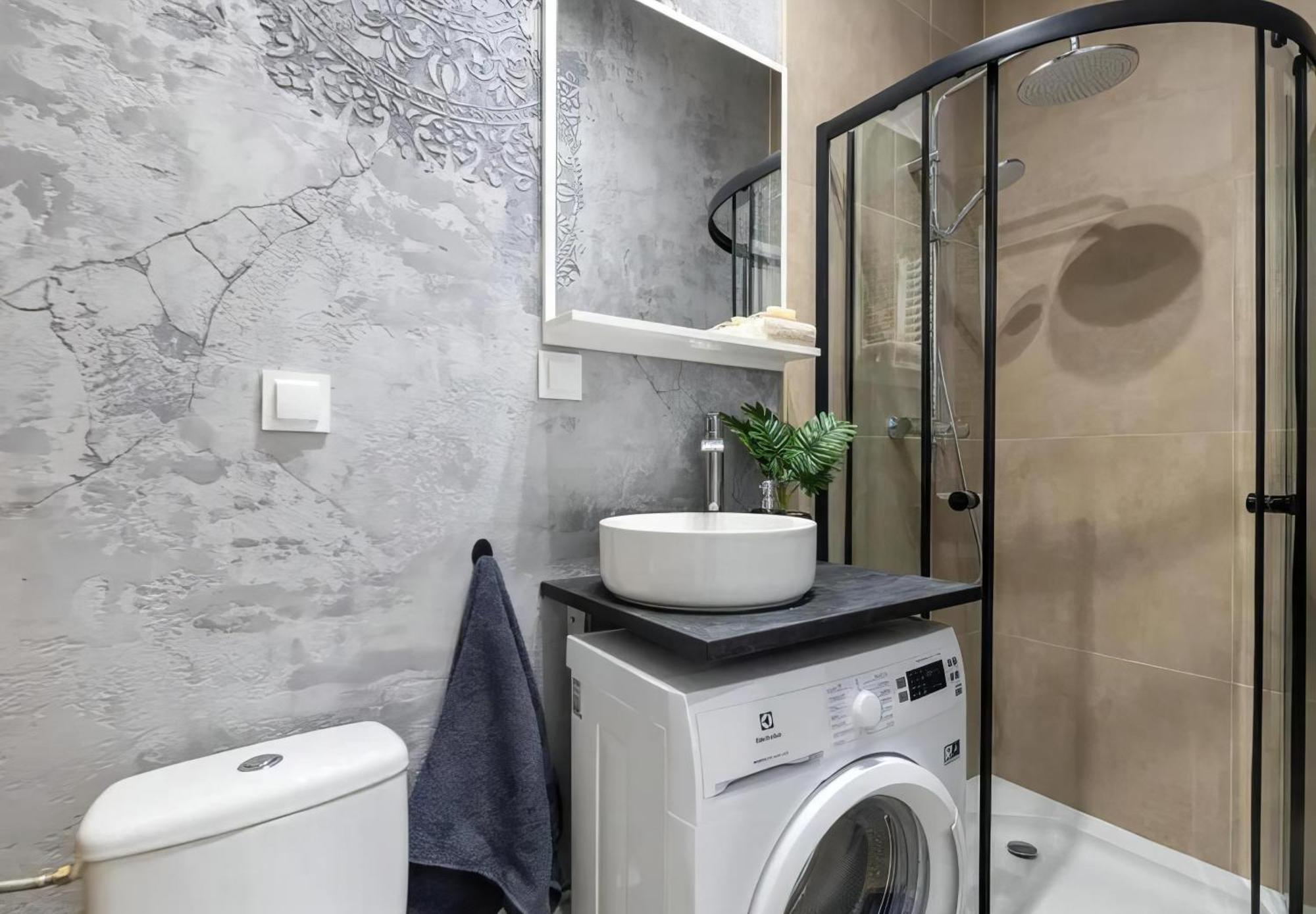 Q2 Warsaw Apartments Bagian luar foto